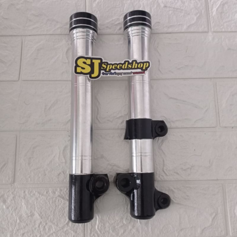 TABUNG BOTOM SHOCK DEPAN BEAT KARBU INJEKSI VARIO BUBUT HALUS KINCLONG, BAHAN ORIGINAL SECOND HONDA