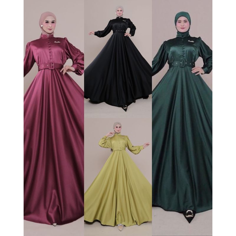 READY STOCK RINKA DRESS BEST SELLER ORI BY MK  REAL PICT