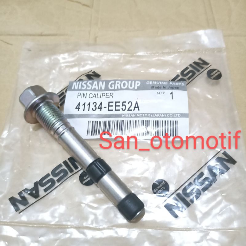 pin caliper baut kaliper bawah Grand Livina L11 2012 keatas original 1pc