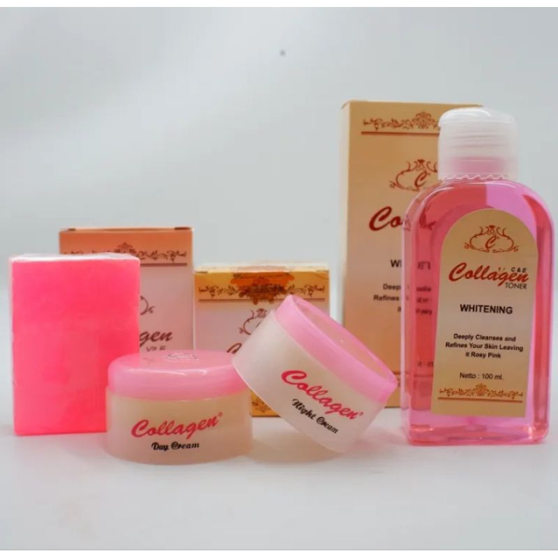 (Collagen)Paket Cream Collagen original 5in1 /Paket Cream Collagen whitening 701