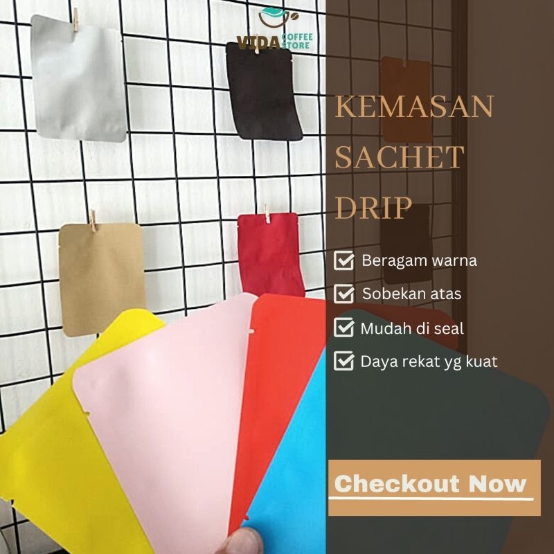 

Kemasan Sachet Drip