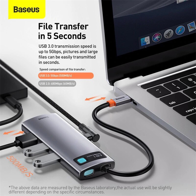 8 in 1 baseus usb hub type c docking multifunctional