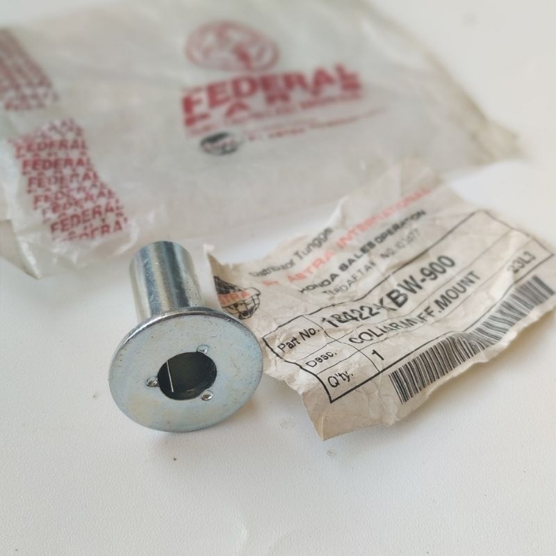 ring Pangkon dudukan knalpot honda tiger lawas tiger lama original nos