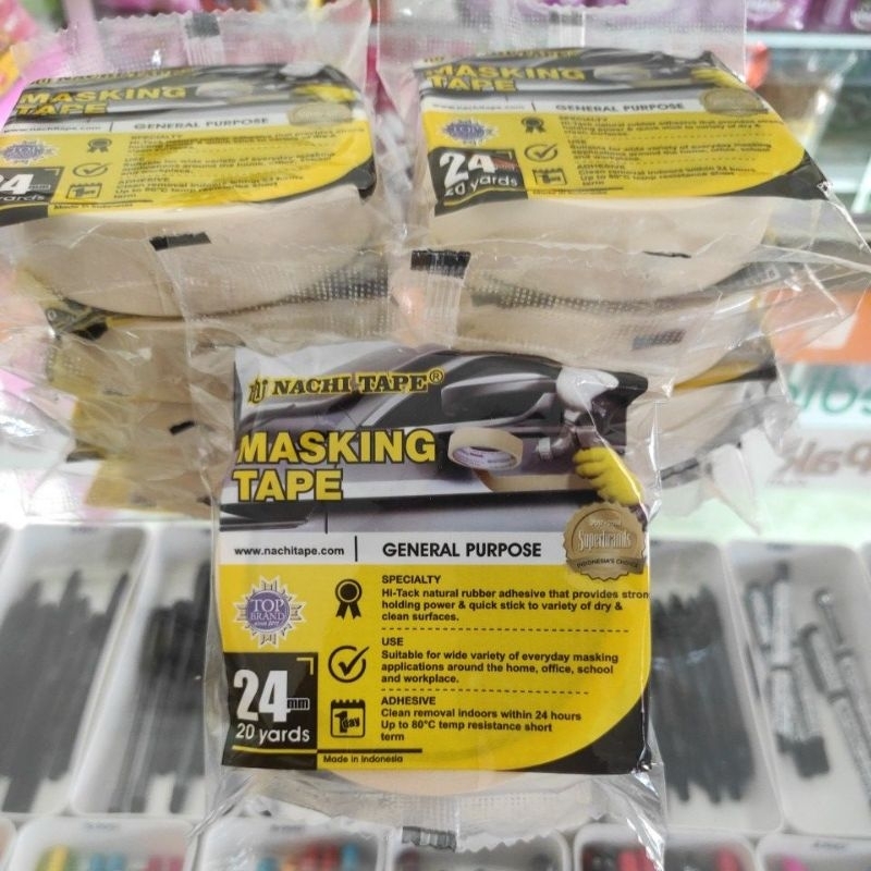 

Isolasi kertas NACHI ukuran 24mm X 20yd