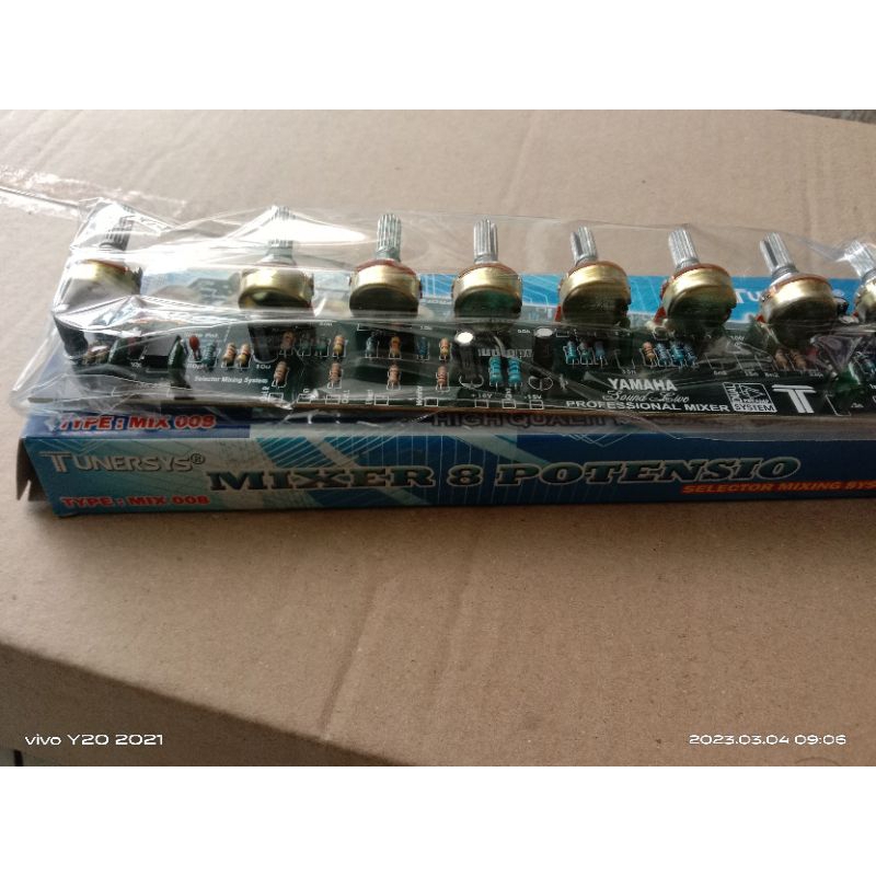 Kit mixer 8 potensio