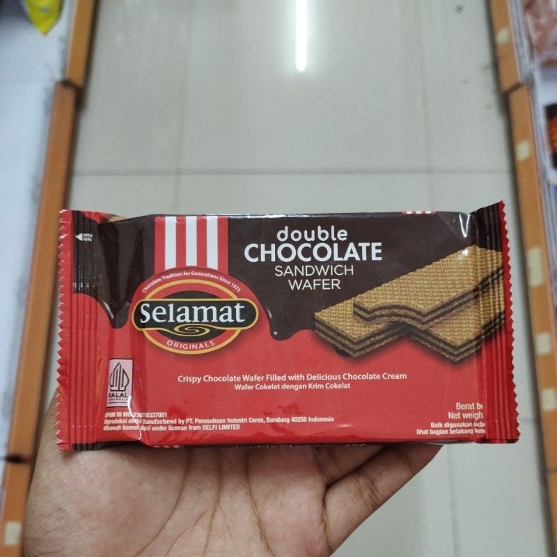 

Selamat Double Chocolate Wafer 45gr