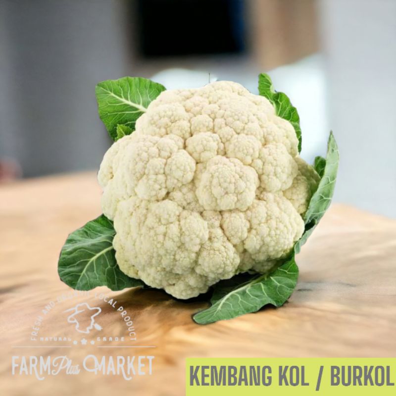 

Kembang Kol Segar 400-500gr Farm+