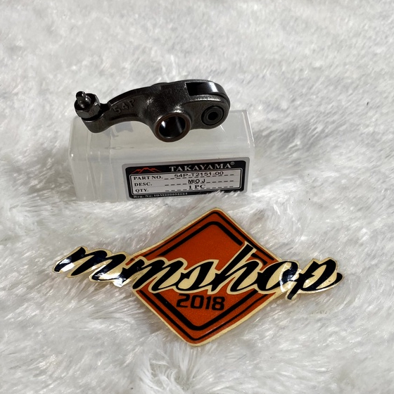 Pelatuk Klep Rocker Arm Templar + Baut Yamaha Mio J M3 (+Bearing) Original Takayama