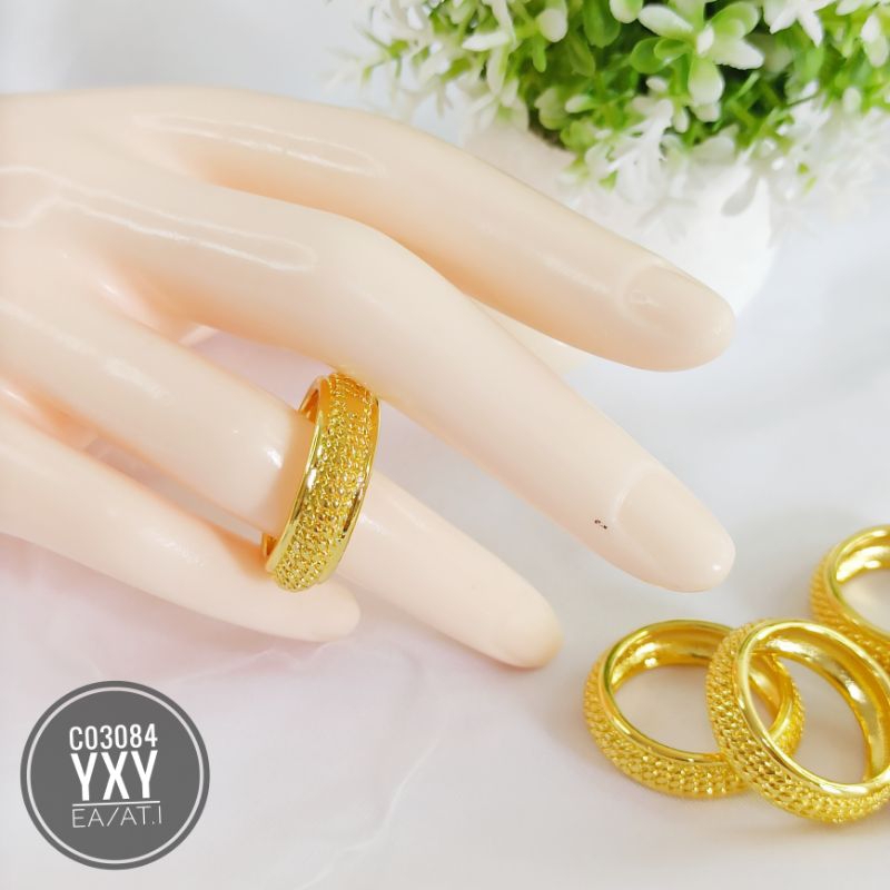 Cincin yaxiya warna 24k gold C03084