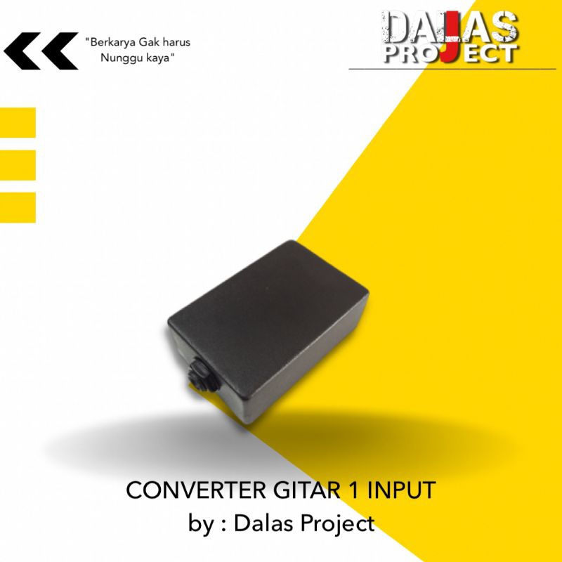 converter gitar 1 input