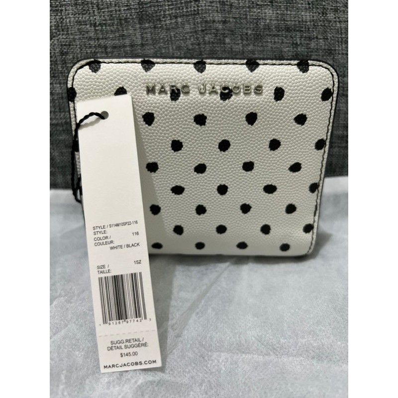 [READY] Marc Jacobs Mini Bifold Wallet Polkadot