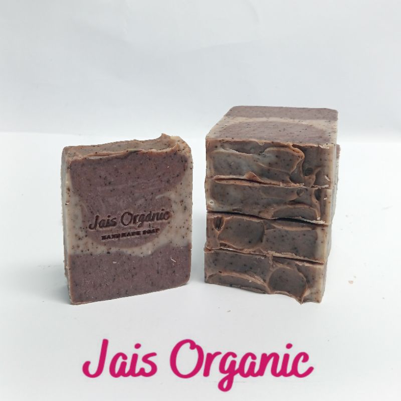 Coffee Scrub Handmade Handcrafted Natural Soap Bar / Sabun Kopi Alami