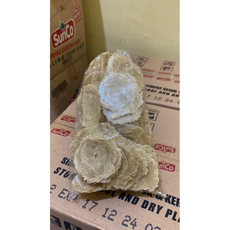 

Emping Melinjo mentah kemasan 250g