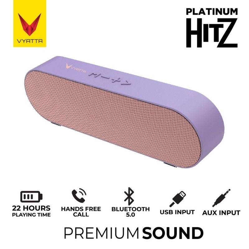vyatta platinum hits tws bluetooth speaker  - stereo, bluetooth, usb/tf - mega bass
