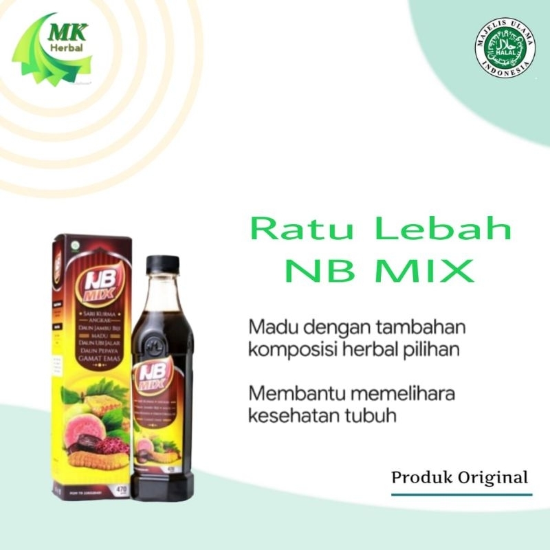 

NB MIX Madu Angkak Plus Ubi Jalar 470gr