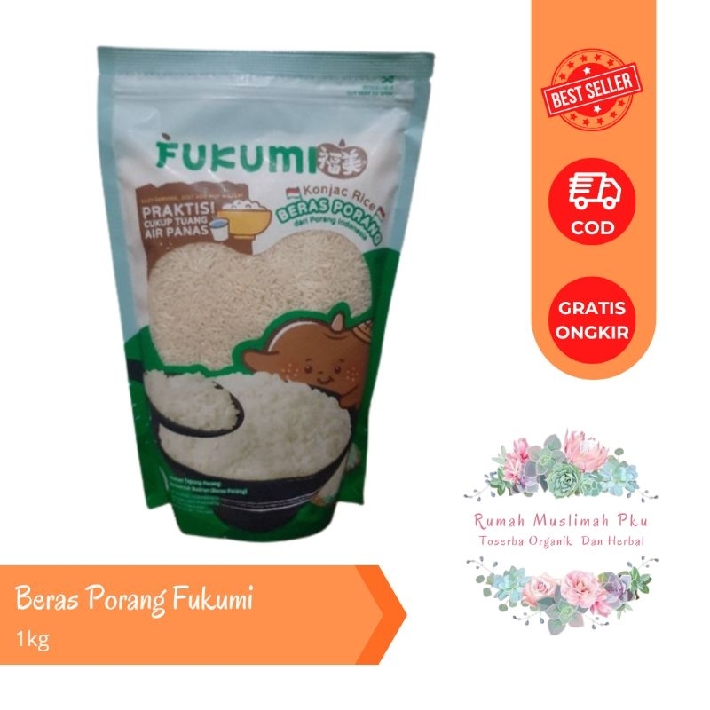 

FUKUMI BERAS PORANG POUCH 1KG