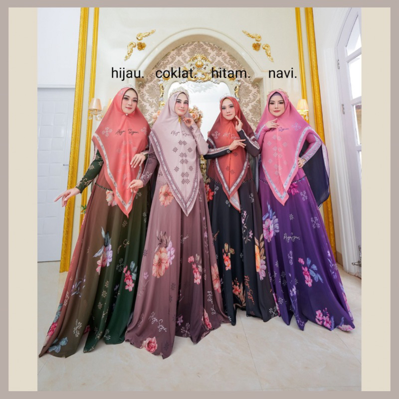 Gamis Naura Series Original by Alya Syari