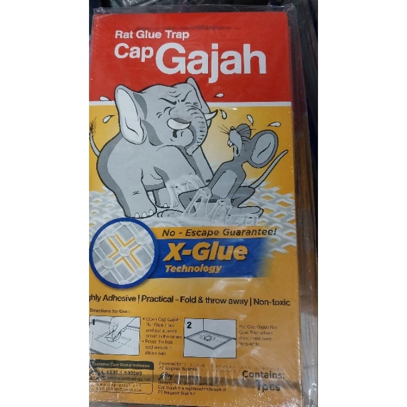 

Cap Gajah Lem Perangkap Tikus dan Hama/lem tikus gajah/lem gajah papan/lem gajah