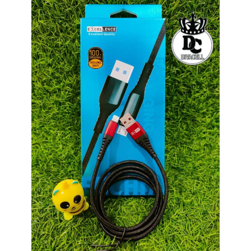 Excellence FUCHIA-Kabel Data Lightning Cable