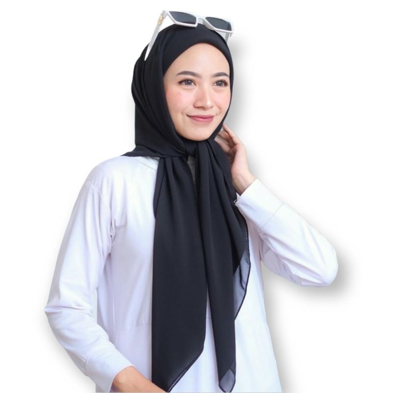 Hijab segi tiga inner,segi empat inner Ceruty Premium