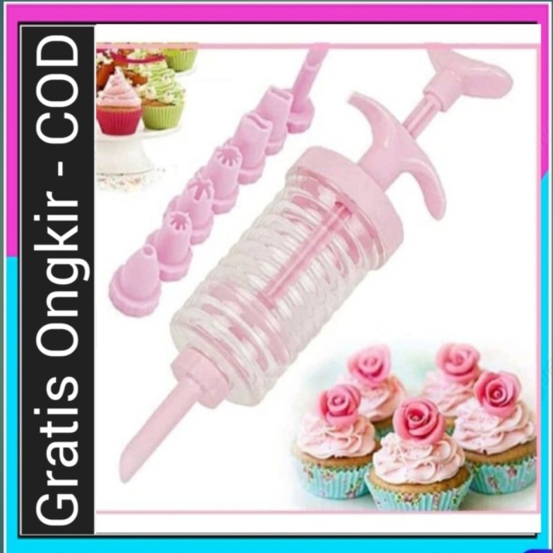 Alat Penghias kue 8 in 1 Cake Pen Decoration