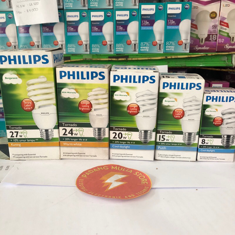 Lampu Philips Tornado / Spiral Philips