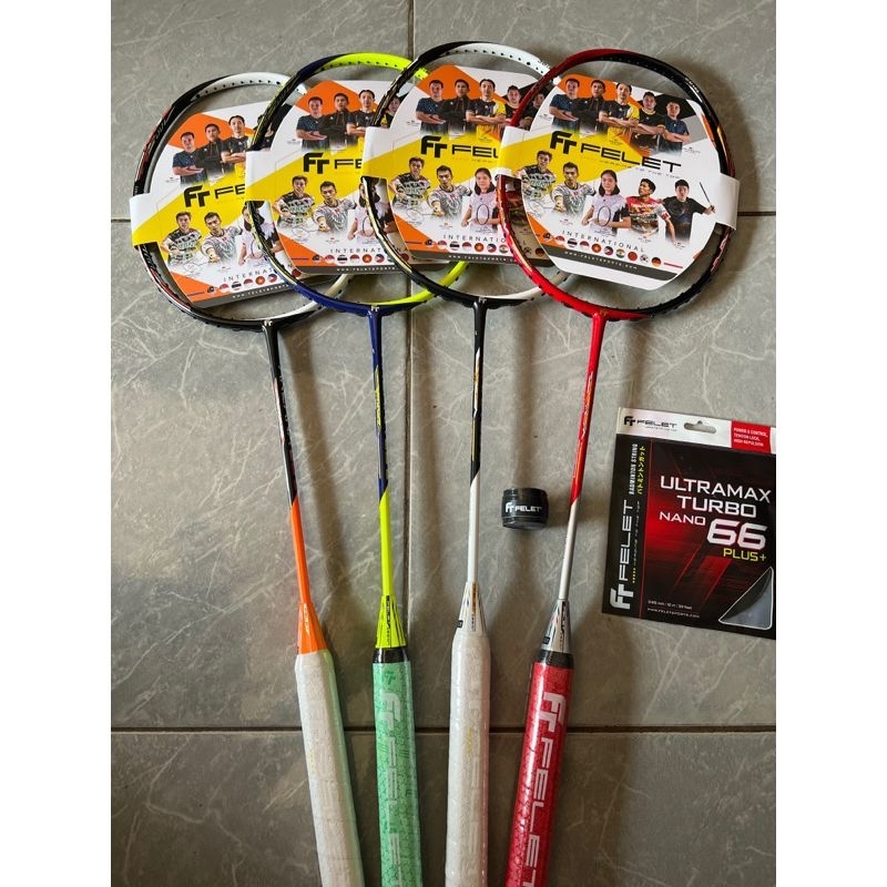 Raket Badminton Felet Arcana 80L Original 36 Lbs