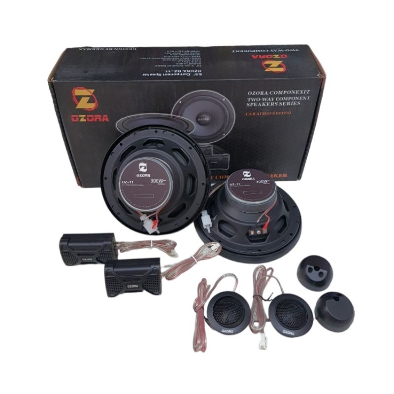 Speaker split ozora oz-11 2 way component speaker ozora