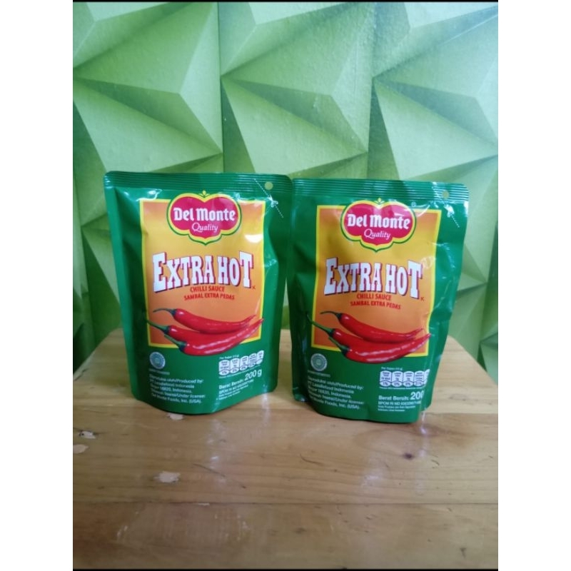 

Delmonte Saus Sambal Extrahot 200gr