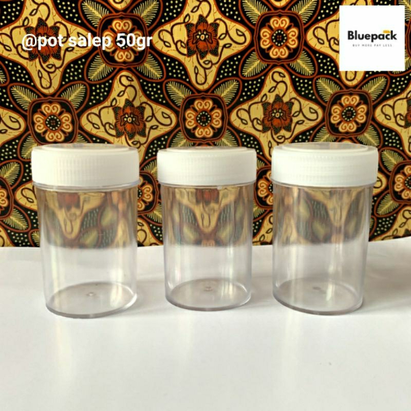 (Bisa COD) pot 50gr 50gram 50cc 50ml /pot obat /pot salep/ pot urine / pot kosmetik / cup 50gr 50gra