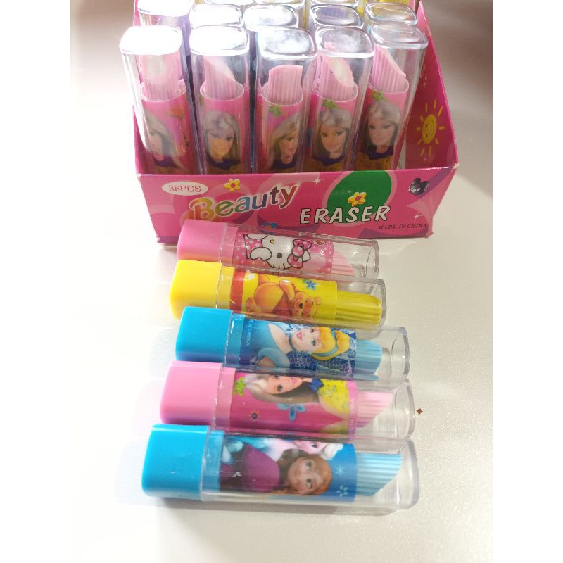 

penghapus karakter / penghapus lucu / penghapus unik / penghapus lipstik