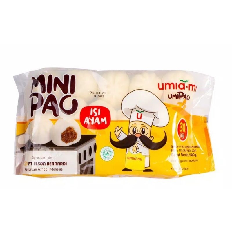 Umiami Mini Pao Ayam isi 30 Pcs