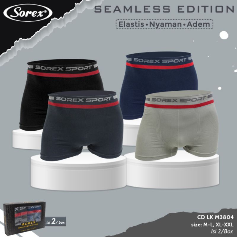 Celana Dalam Boxer SOREX SPORT SEAMLESS  3804