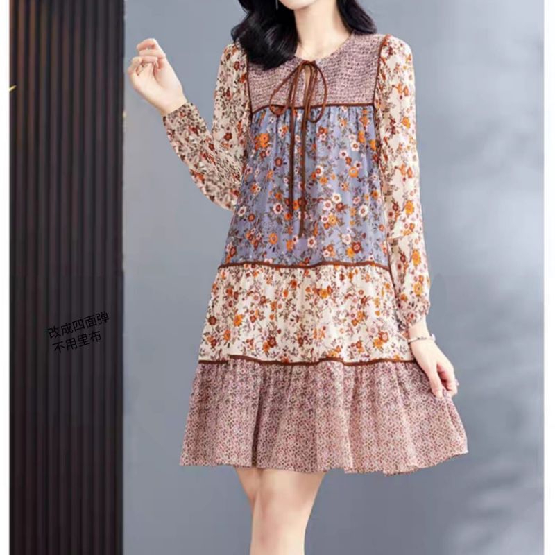 1815 Three M Baju minidress LOOSE mini dress lengan panjang dres Korea Korean style wanita premium i