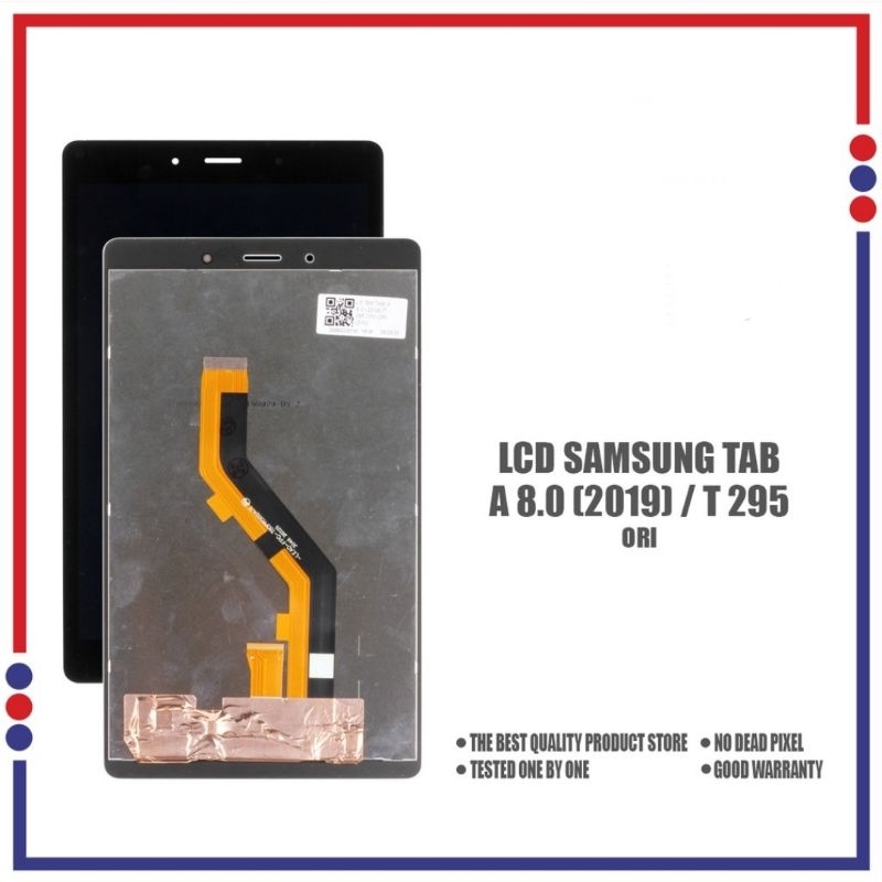 LCD TOUCHSCREEN SAMSUNG TAB A8.0 2019 T290 T295 FULLSET ORIGINAL