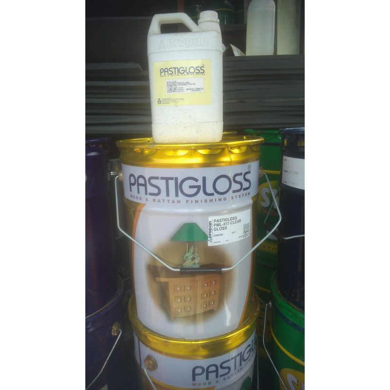 MELAMIN CLEAR GLOSS PASTIGLOSS 20 LITER+HARDENER