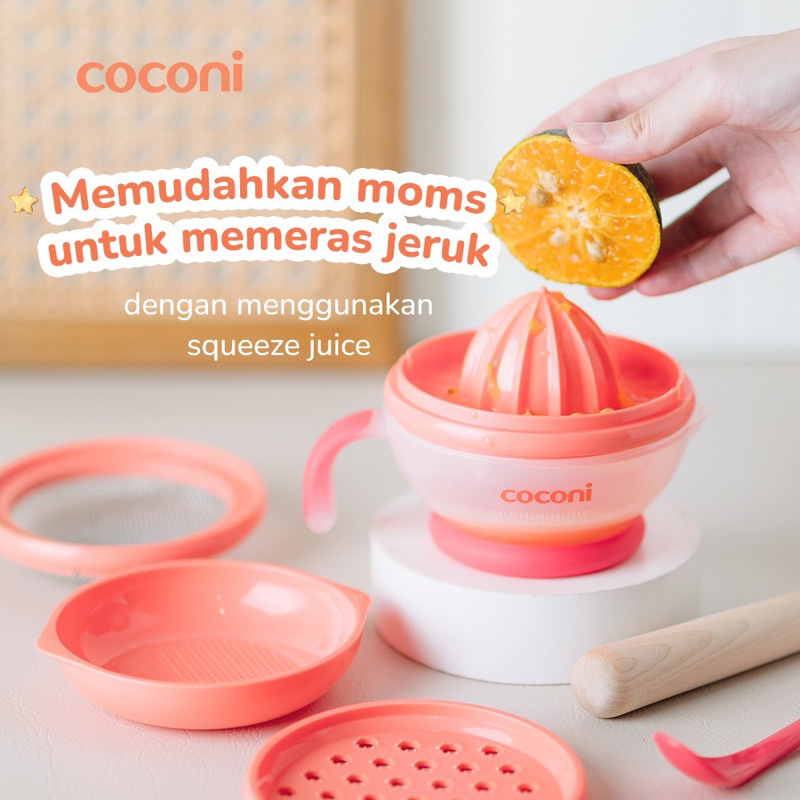 Coconi Baby Food Maker Set / Alat Penghalus Makanan Bayi MPASI