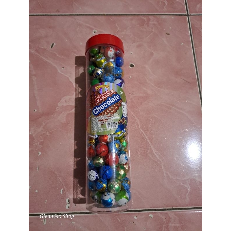 Coklat Lianggui Compound Bulat Toples 300 gr