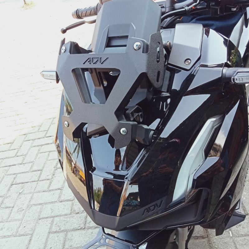 spion r25 pendek plus breket spion Honda adv 150 adv 160 plus baut anti jebol