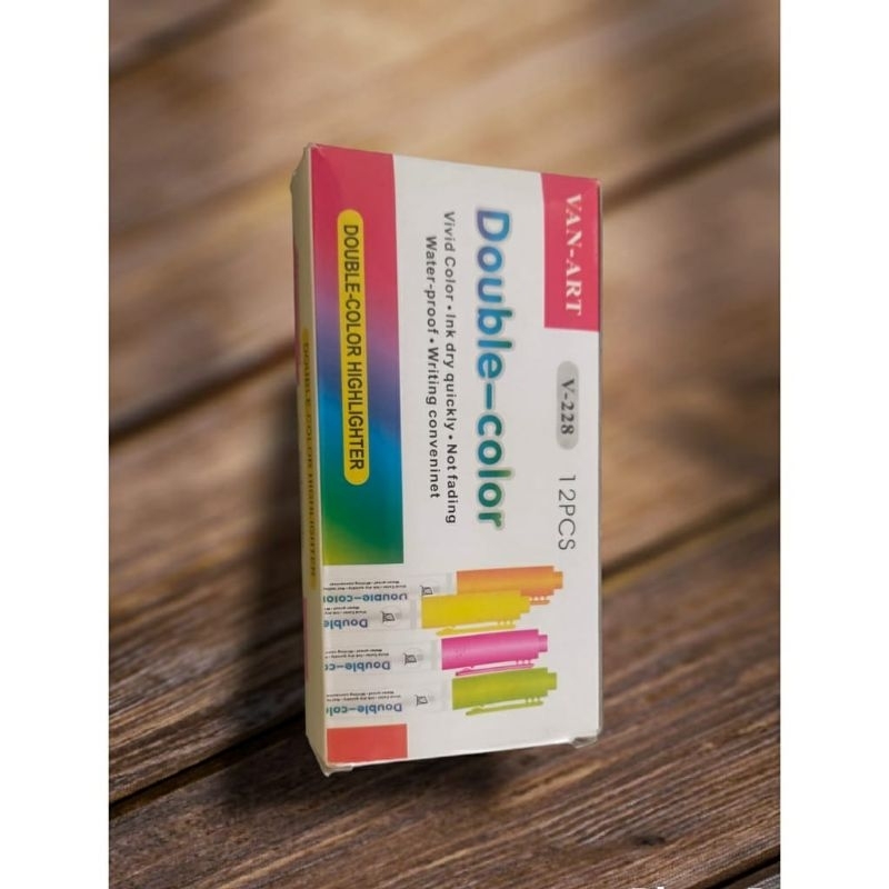 

(ISI 12 PCS) Highlighter v-228, pena sorot,penanda catatan