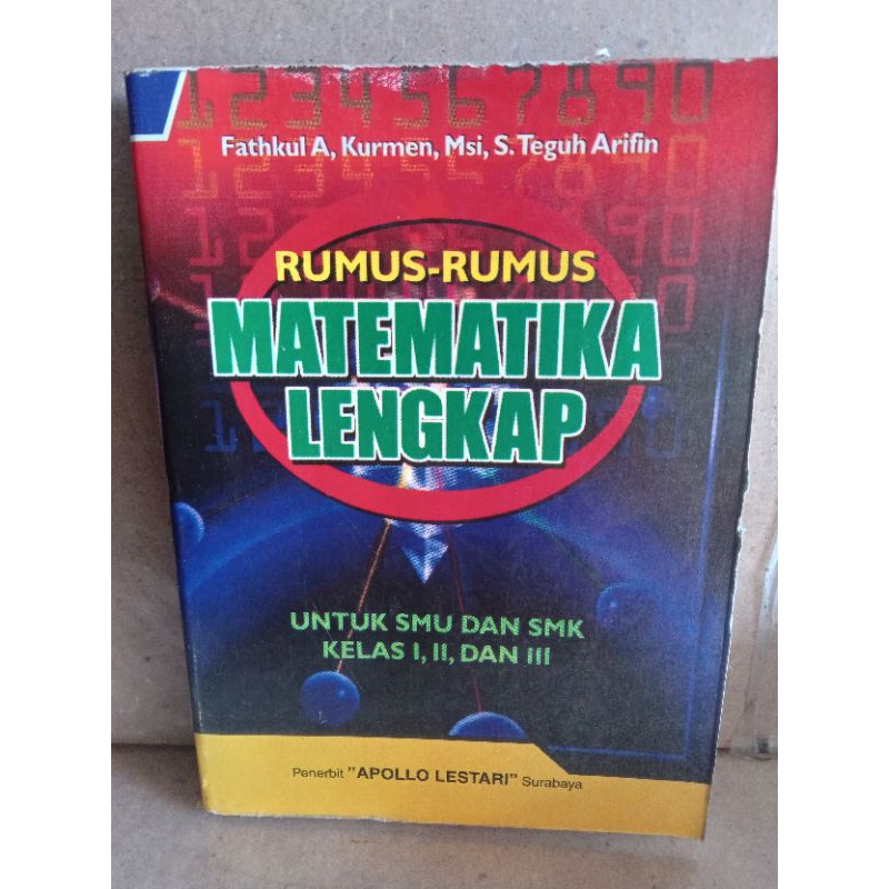 kamus rumus matematika untuk SMA dan SMK ALS