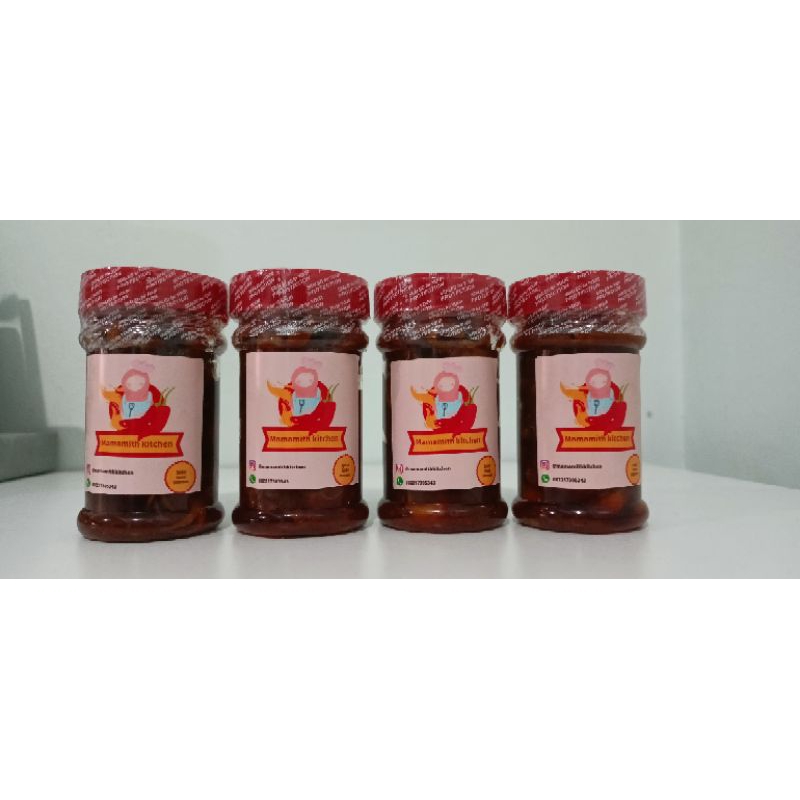 

Sambal Cumi asin 150gr