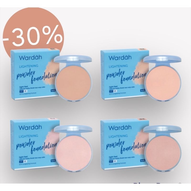 BEDAK PADAT WARDAH REFILL LIGHTENING POWDER FOUNDATION