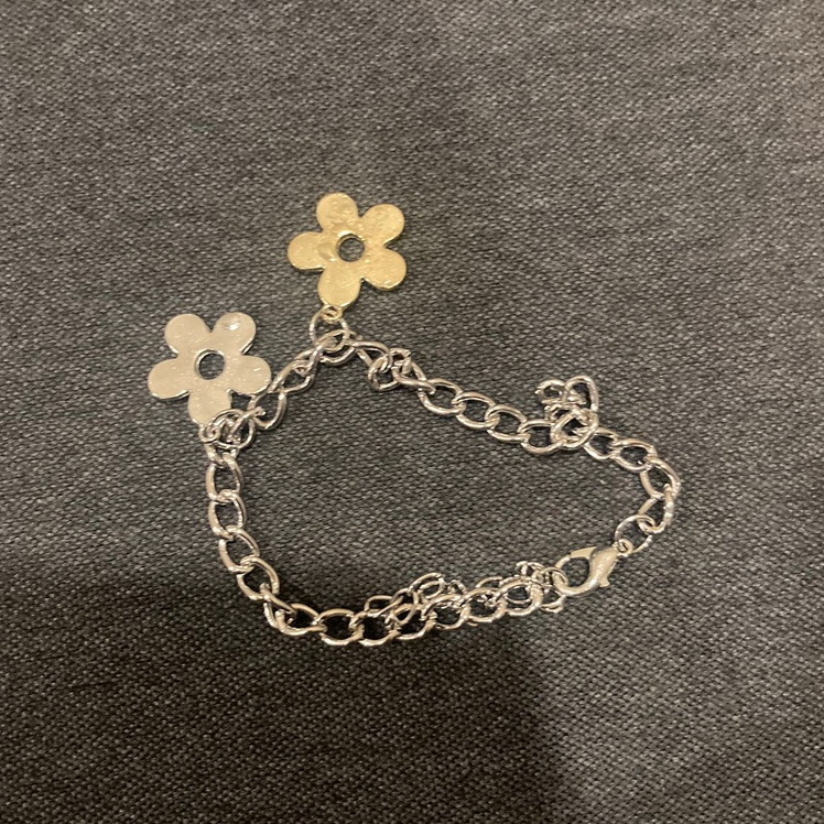 Flowers Chain Bracelet