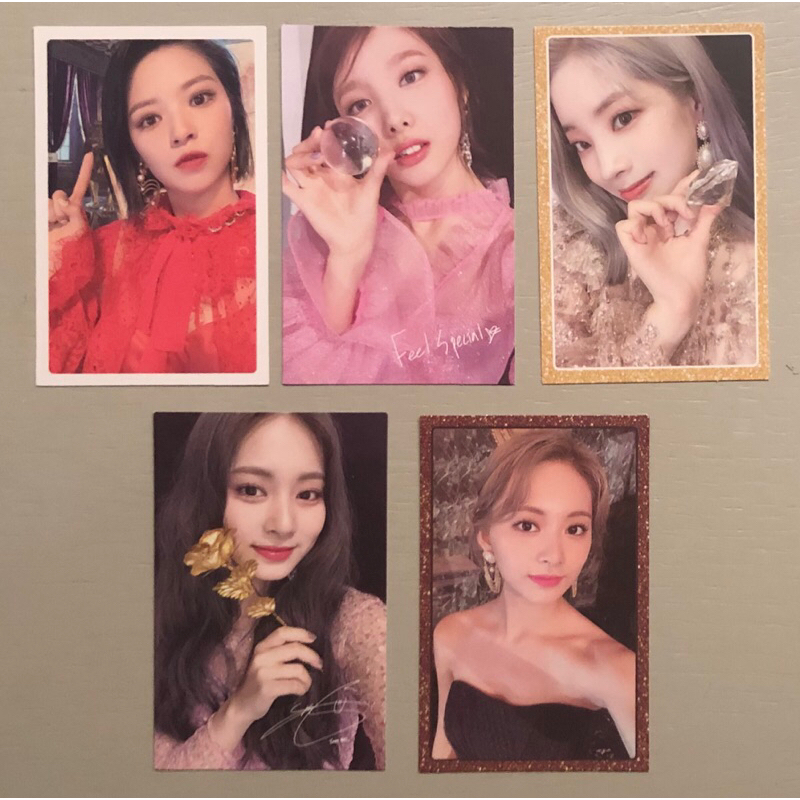 TWICE - Feel Special Official Photocard Ready Underpriced Nayeon Tzuyu Dahyun Jeongyeon