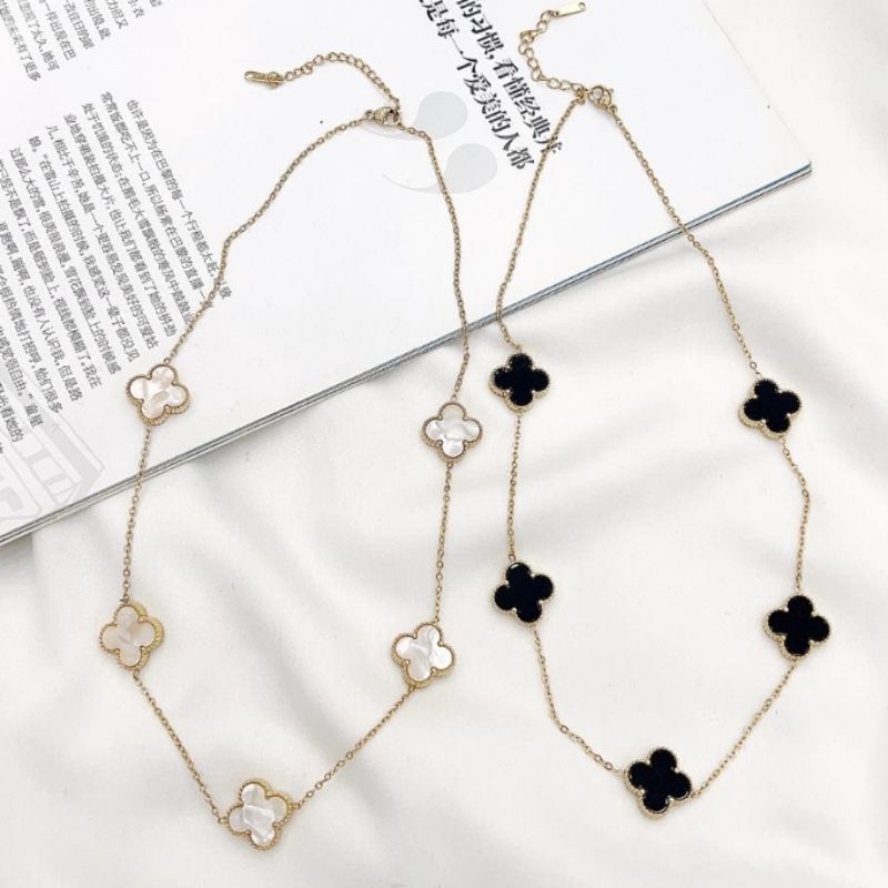 Kalung Titanium Asli Premium Quality Necklace Stainless steel anti karat anti alergi K128