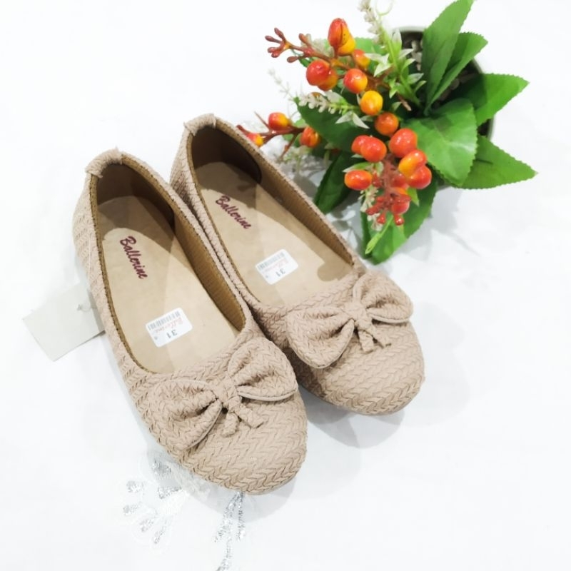 Sepatu Anak Flatshoes Anak Rajut Sepatu Balet Anak