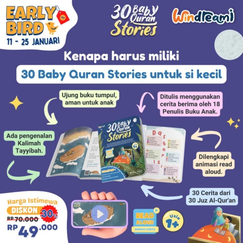 30 baby quran Stories