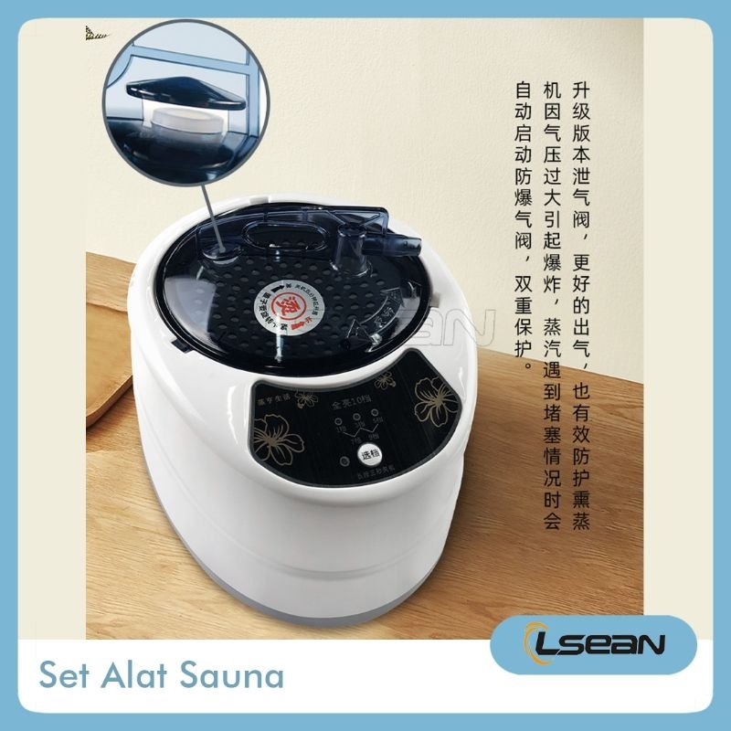 Mesin Uap Streamer Spa Alat Sauna Portable 2 Liter