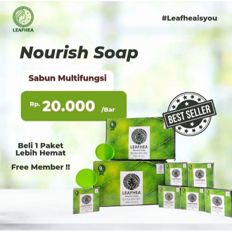 sabun leafhea Original